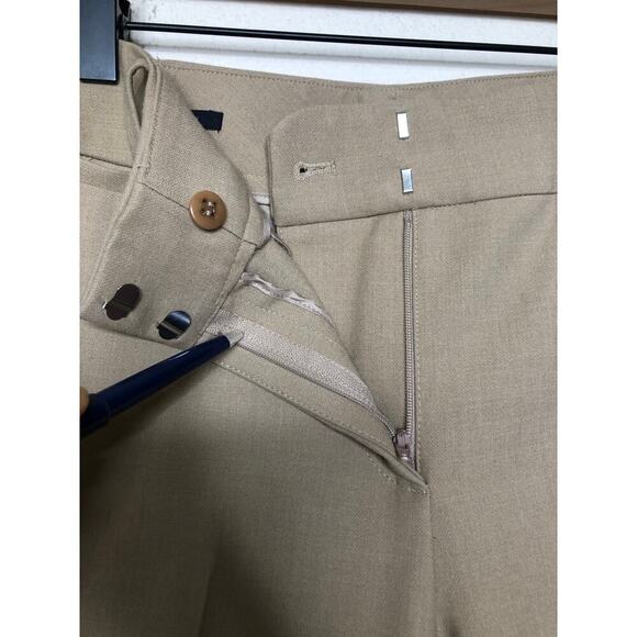 Talbots Curvy Fit British Khaki Pants Women's Size 10 Business Career Stretch - Picture 4 of 13